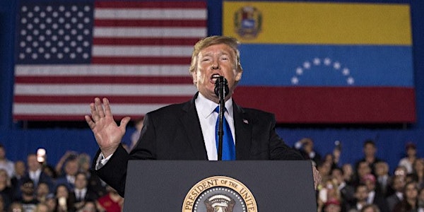 Stop Trump in Latin America - No war on Venezuela! No to illegal sanctions!