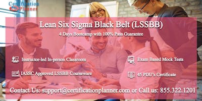 Lean Six Sigma Black Belt (LSSBB) 4 Days Classroom in Orange County