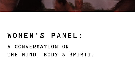Women's Panel: A conversation on the mind, body & spirit primary image