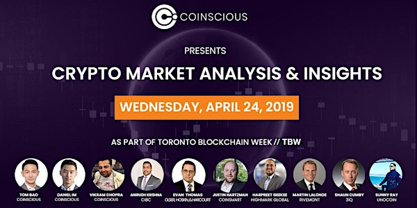 Coinscious Presents: Crypto Market Analysis & Insights | Toronto Blockchain...