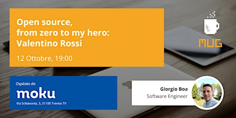 Immagine principale di Open source, from zero to my hero: Valentino Rossi 