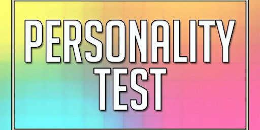 Personality test primary image