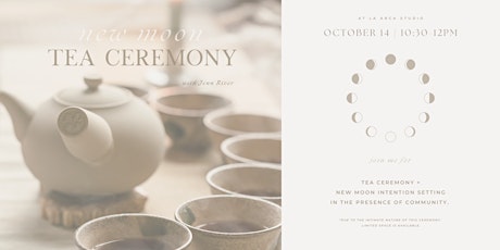 New Moon Tea Ceremony with Jenn River primary image