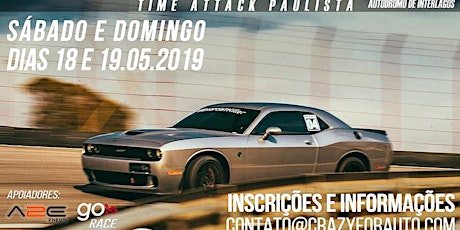 Imagem principal do evento TRACK DAY & TIME ATTACK PAULISTA - ROUND 4 - INTERLAGOS (18 e 19 de Maio 2019)