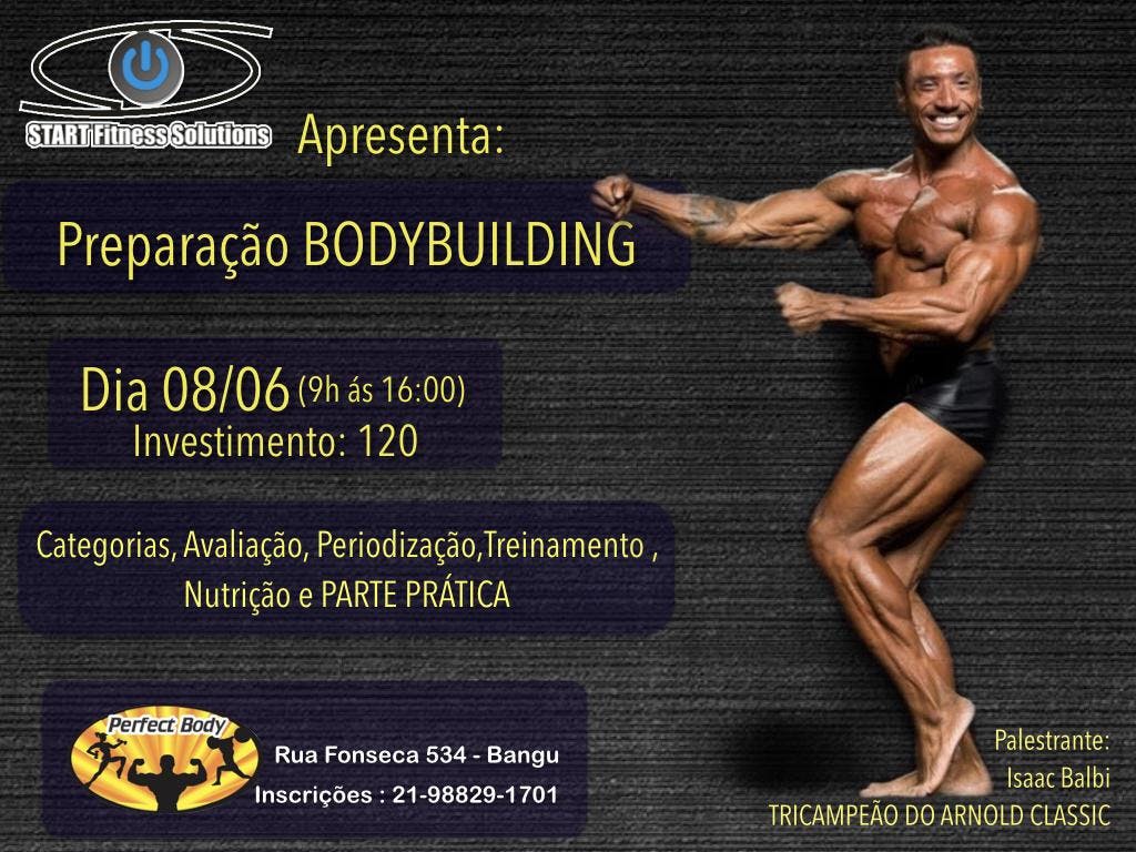 Workshop: Preparação Bodybuilding 