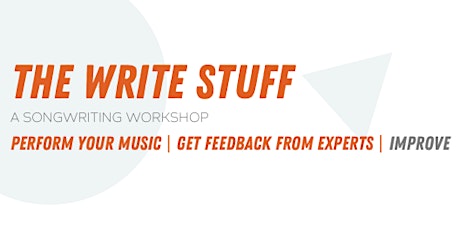 The "Write Stuff" Songwriting Workshop primary image