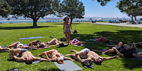 Outdoor Yoga at Crown Point Park