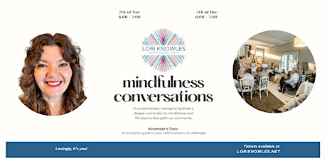 Image principale de Mindfulness Conversations - An energetic guide to your child’s challenges