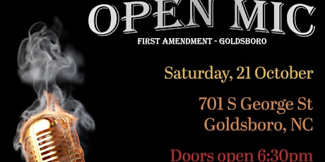 First Amendment - Goldsboro Open Mic primary image