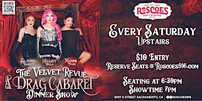 Immagine principale di The Velvet Revue: A Drag Cabaret Dinner Show 
