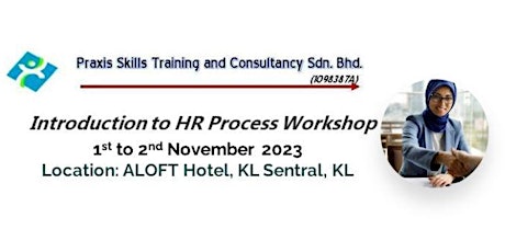 Workshop on Introduction to HR Process for Beginners primary image