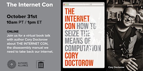 Book Talk: The Internet Con primary image