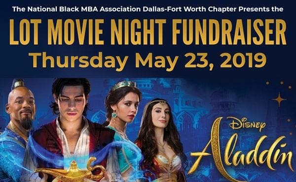 NBMBAA DFW Chapter Leaders of Tomorrow- Aladdin Movie Night Fundraiser