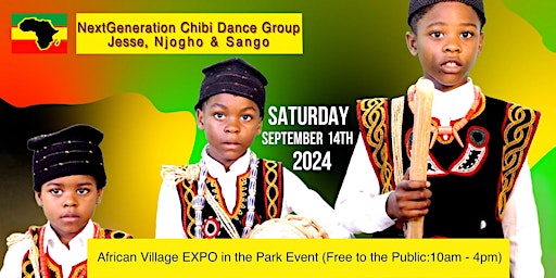 Imagem principal de African Village EXPO in the Park Event (Free to the Public:10am - 4pm)
