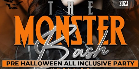 The Monster Bash Pre Halloween All Inclusive Party primary image