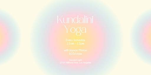 Imagem principal do evento Kundalini Yoga with Jayson  Moton