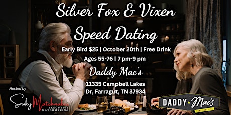 Silver Fox And Vixen Speed Dating primary image