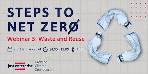 Steps to Net Zero Webinar 3 - Waste and Reuse primary image