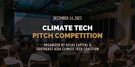 Imagen principal de Climate Tech Pitch Competition #December