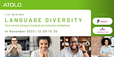 Primaire afbeelding van Language Diversity: Your Secret Weapon Towards an Inclusive Workplace