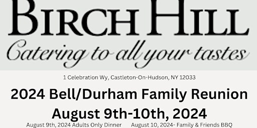 2024 Bell/Durham Family Union at Birch Hill  primärbild