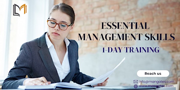 Essential Management Skills 1 Day Training in  Mecca
