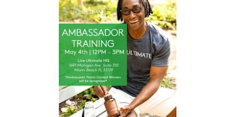 Live Ultimate Ambassador Training primary image