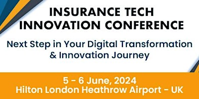 Insurance Tech Innovation Conference primary image