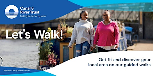 Let's Walk - Olympic Park  Canalside Weekly Wellbeing Walks primary image