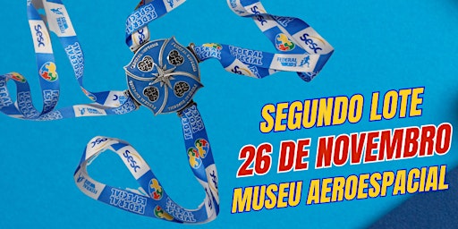 Primaire afbeelding van Corrida Federal Kids Especial - Etapa Museu Aeroespacial ( SEGUNDO LOTE )