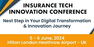 Imagem principal do evento Insurance Tech  Innovation Conference