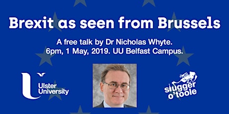Brexit as seen from Brussels - A free talk by Dr Nicholas Whyte primary image