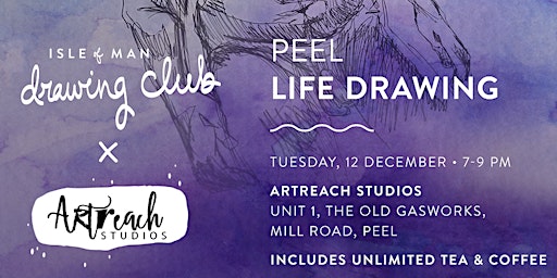 December Isle of Man Drawing Club @ Artreach Studios, Peel primary image