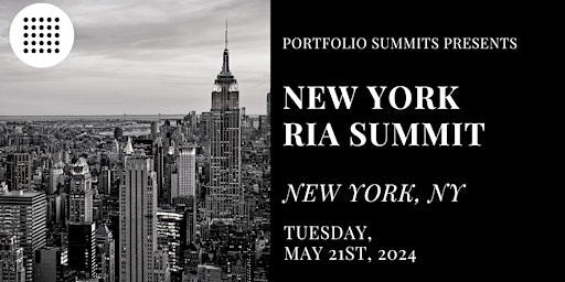 Imagem principal do evento New York RIA Summit