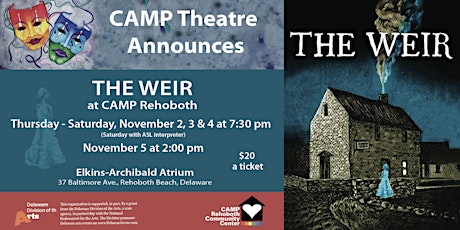 CAMP Rehoboth Theater Company  - "The Weir" primary image
