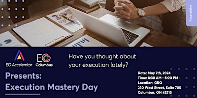 Imagen principal de EOA Columbus Business Mastery Day: EXECUTION