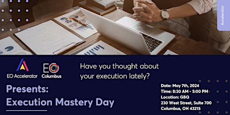 EOA Columbus Business Mastery Day: EXECUTION