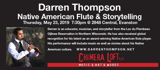 Darren Thompson Native American Flute & Storytelling