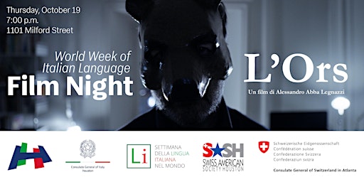 World Week of Italian Language Film Night: L'Ors primary image