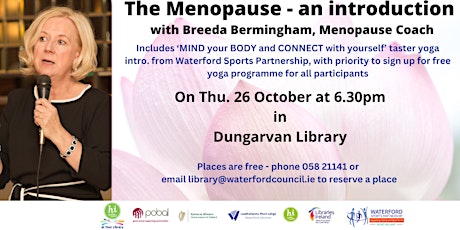 Primaire afbeelding van The Menopause - an introduction