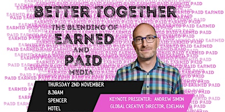 Imagem principal do evento Better Together - The Blending of Earned and Paid Media