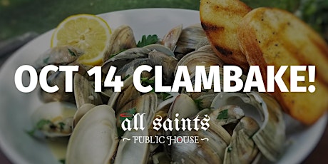 All Saints Clambake - Saturday, Oct. 14 primary image