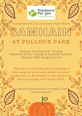 Imagen principal de Samhain Walk @ Pollock Park