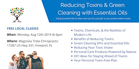 Reducing Toxins & Green Cleaning with Essential Oils primary image