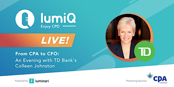From CPA to CFO: An Evening with TD Bank's Colleen Johnston
