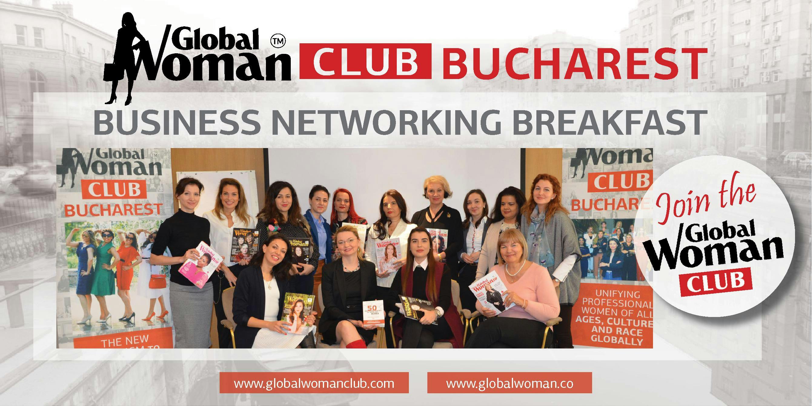 GLOBAL WOMAN CLUB BUCHAREST: BUSINESS NETWORKING BREAKFAST - JUNE