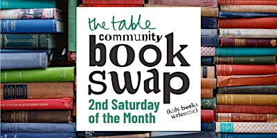 Imagem principal do evento Community Book Swap at The Table