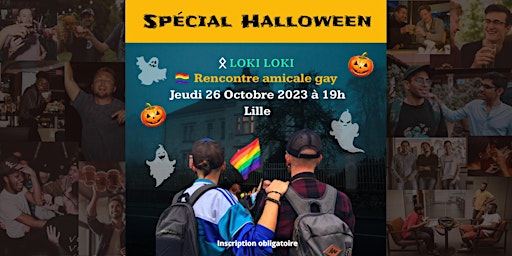 Imagen principal de Loki Loki: Rencontre amicale gay - Oct. 2023 / Thème: Halloween