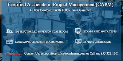 Certified Associate in Project Management (CAPM) 4-days Classroom in Manchester
