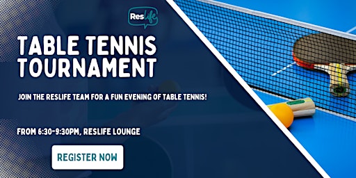 Table Tennis Tournament (World Table Tennis Day!) primary image